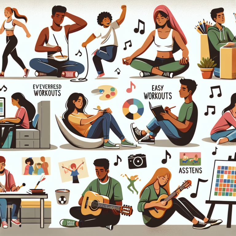 stress relief activities for teenagers